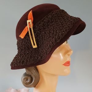1940s slouchy hat